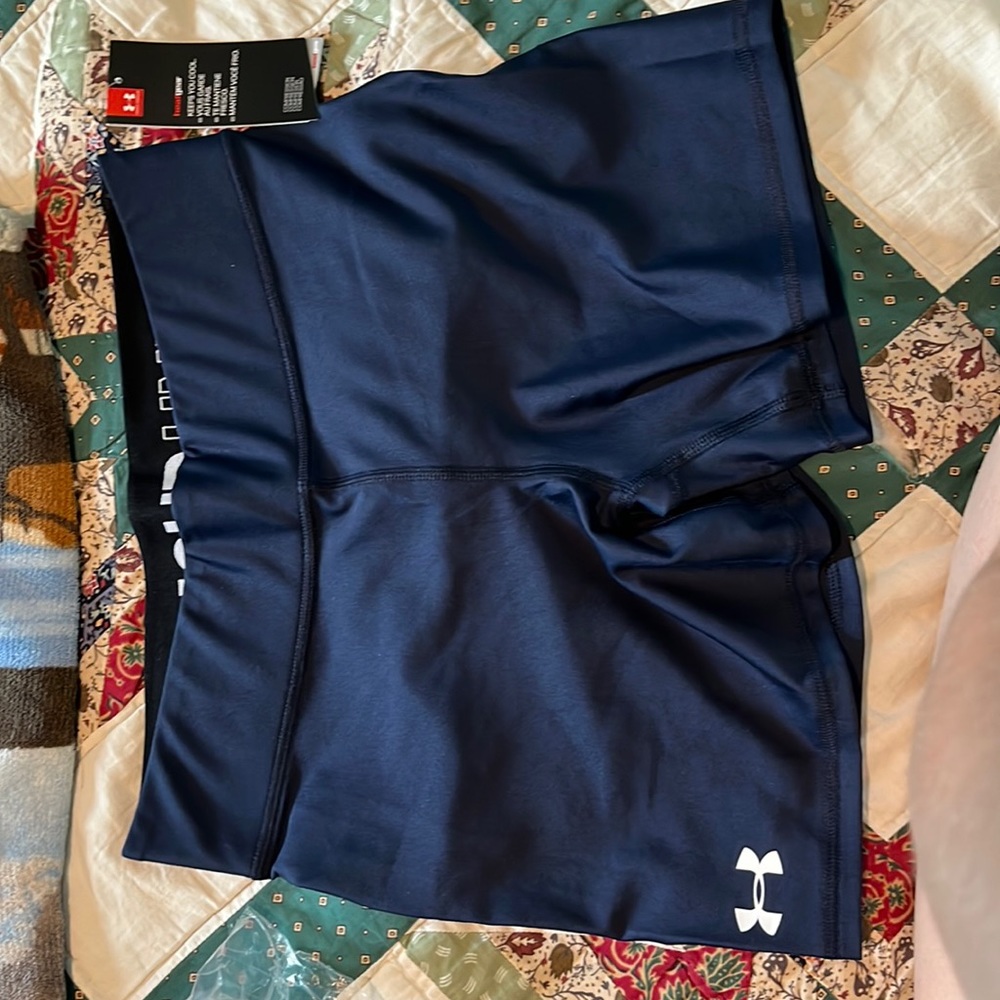 Navy Under Armour Spandex